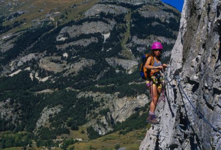 escalade via ferrata