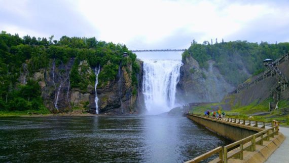 Partez à la découverte de la chute Montmorency au Québec
